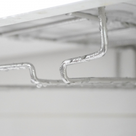 올지 스텐 304 무타공 와인잔걸이 천장 와인잔 거치대 렉 보관 홀더 선반 스탠드 부착 스텐 SUS 304 #9