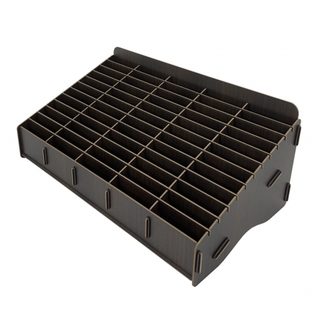 올지 우드 핸드폰보관함 휴대폰 보관함 60칸 수거함 정리 수납 학원 학교 회사 #7