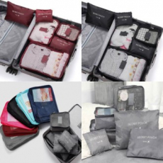 6종파우치 캐리어파우치 여행파우치 다용도주머니 파우치세트