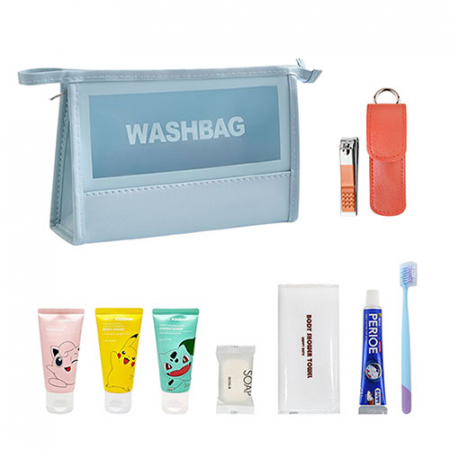 비치파스텔 세면파우치세트+실버링 휴대용 손톱깎이 #3