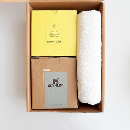 센트포유 스탠리 클래식진공 캠프머그354ml+깔라만시 캡슐+송월타올세트 SS40 #3