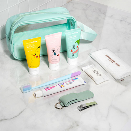 헬스트래블 워시파우치백세트+실버링 휴대용 손톱깎이 #2