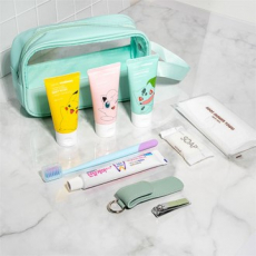 헬스트래블 워시파우치백세트+실버링 휴대용 손톱깎이