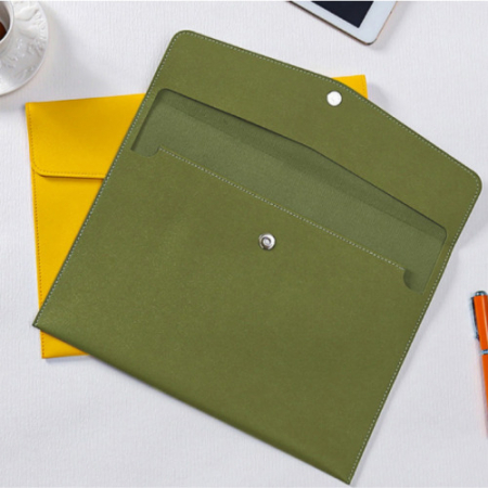 고급 A4 서류 파우치 서류가방 시험지보관함 파일보관함 PU파우치 #2