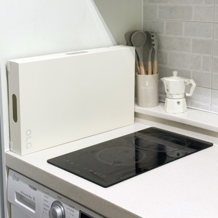 올지 세이프그립 인덕션커버 대형 가스렌지 덮개 쿡탑 가스레인지 커버 받침대 #7