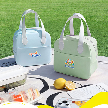 파스텔 화이트그립 쿨러백 보온보냉백M #2