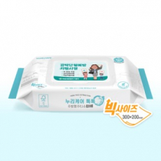누리케어 주방행주티슈 와이드 20매