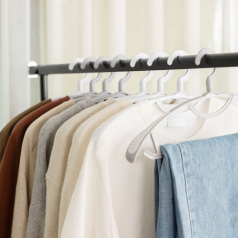 올지 어깨뿔방지 논슬립옷걸이 회전 니트 정장 튼튼한 5p