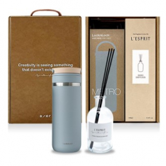 레스쁘리 고급 우유병 디퓨저세트 EE (디퓨저 BASIC 150ml+텀블러(락앤락 메트로투웨이))