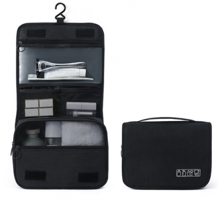 튼튼 고리형 세면 파우치 여행용 파우치 #2