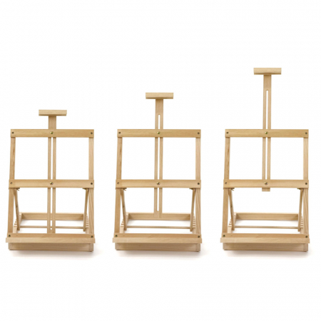 올지 스퀘어 테이블이젤 원목 탁상용 이젤 접이식 책상 좌식 학교 학원 소형 미니 유화 드로잉 스케치 데스크 화판 나무 #5