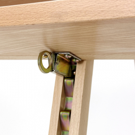 올지 프라임 높이각도이젤 원목 대형 전문가 고급 이젤 나무 튼튼한 전시회 액자 학원 학교 #5