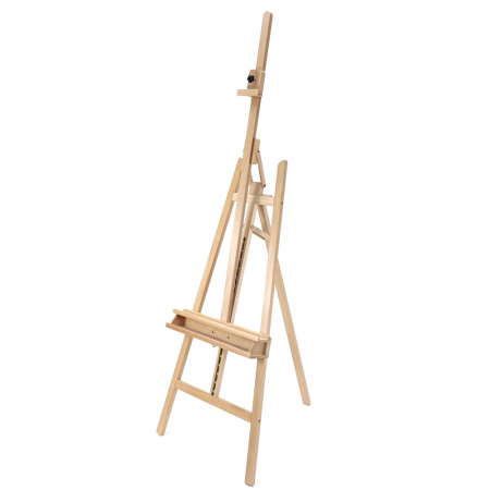 올지 프라임 높이각도이젤 원목 대형 전문가 고급 이젤 나무 튼튼한 전시회 액자 학원 학교 #3