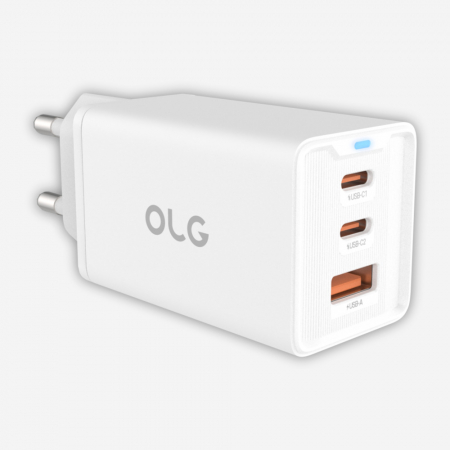 올지 65W 초고속 멀티 충전기 3포트 PD PPS 급속 충전 어댑터 C타입 USB 스마트폰 핸드폰 태블릿 #4