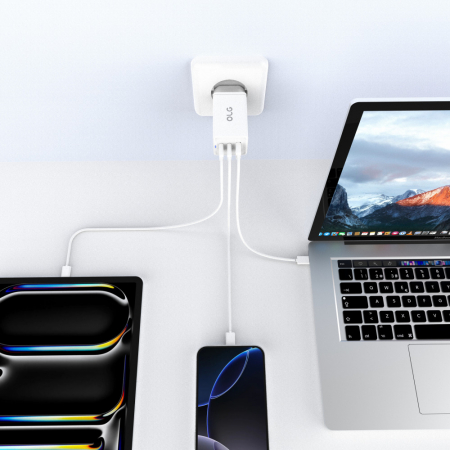 올지 65W 초고속 멀티 충전기 3포트 PD PPS 급속 충전 어댑터 C타입 USB 스마트폰 핸드폰 태블릿 #7