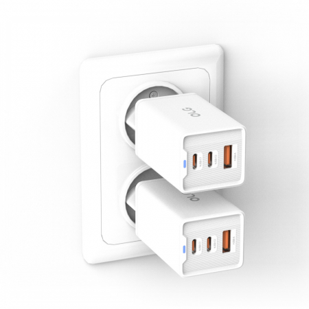 올지 65W 초고속 멀티 충전기 3포트 PD PPS 급속 충전 어댑터 C타입 USB 스마트폰 핸드폰 태블릿 #8