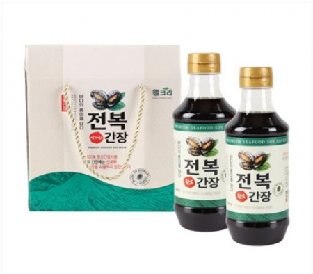 선물세트 전복간장 250ml *2p 유리 #3