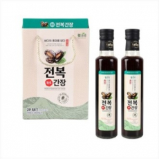선물세트 전복간장 250ml *2p 유리