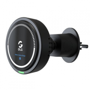 올지 쿨링 맥세이프 차량용 핸드폰 거치대 무선 충전거치대 자석 고속 충전기 15W