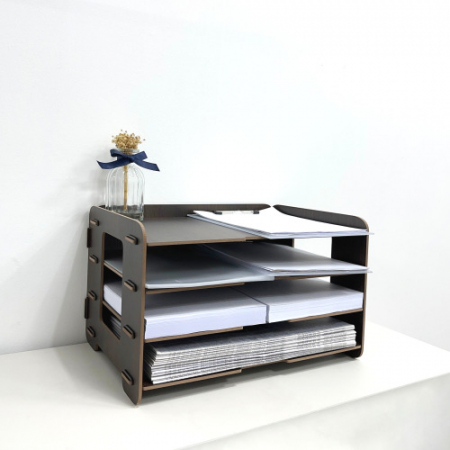 올지 우드 A3보관함 a3 서류함 정리함 문서 지류 도면 트레이 시험지 8절 대형 #4