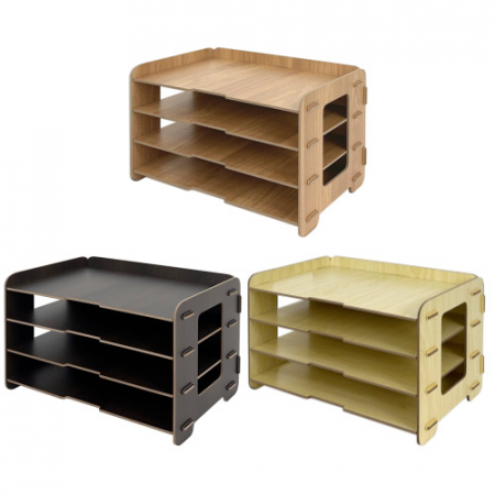 올지 우드 A3보관함 a3 서류함 정리함 문서 지류 도면 트레이 시험지 8절 대형 #6