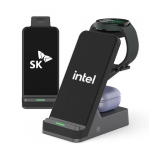 리큐엠 3in1 고속 무선충전기 갤럭시워치 Q3100S