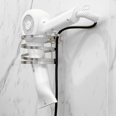 올지 무타공 드라이기거치대 드라이기걸이 드라이 거치대 드라이어 정리 홀더 #3