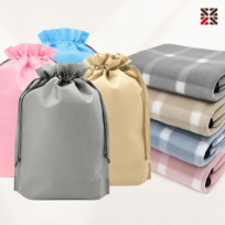 그리드체크뉴포켓담요