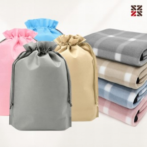 그리드체크뉴포켓담요