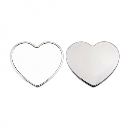 st-299L 미니러블리하트손거울 대형 #5