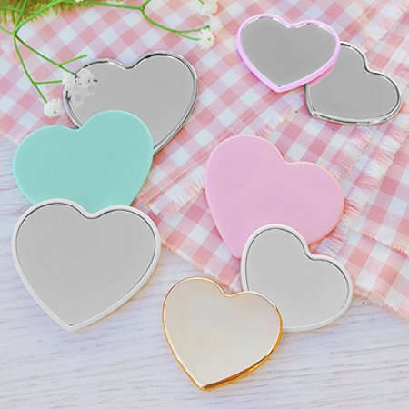 st-299L 미니러블리하트손거울 대형 #2