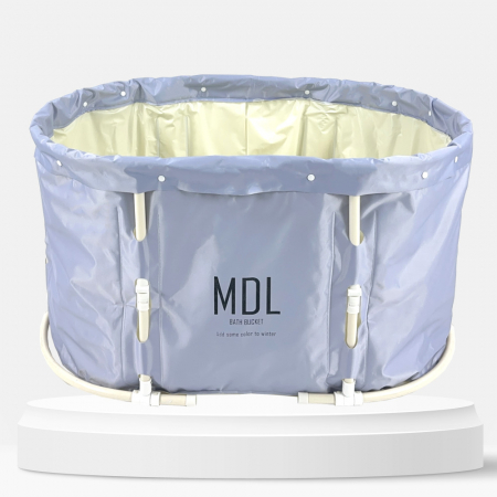 올지 원터치 접이식욕조 이동식 욕조 오발형 반신 가정용 #4