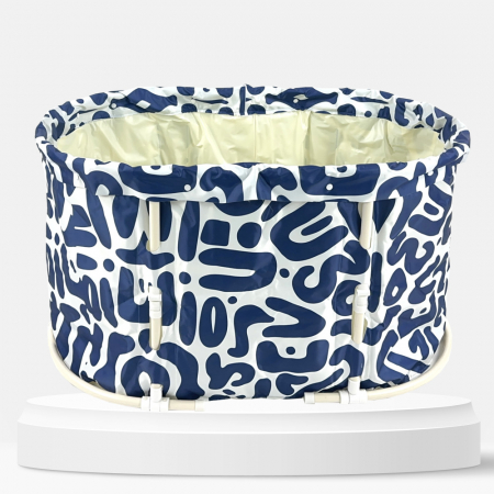 올지 원터치 접이식욕조 이동식 욕조 오발형 반신 가정용 #3