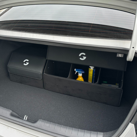 올지 와이드 트렁크정리함 중형 50L 세차가방 트렁크수납함 세차툴백 차량 자동차 트렁크 신발 #6