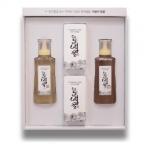 덕봉이자연산벌꿀 선물세트 B형// 국내생산