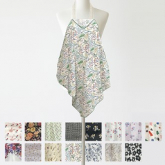 휴대용 식사 앞치마 어른용 턱받이 무릎 덮개 손수건 답례품