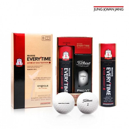 한국인삼공사 정관장 홍삼정 에브리타임 골프에디션 PRO V1 + 쇼핑백 #4