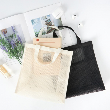 메쉬 에코백 No.05 25x25x10(옆폭10)cm #2