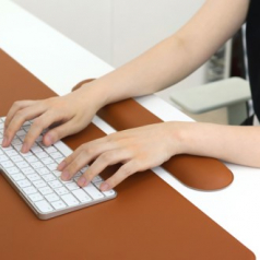 키보드 손목보호대 고급가죽 국내생산