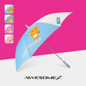 어썸엑스 카카오프렌즈 70골프클럽 장우산 (라이언 블루)