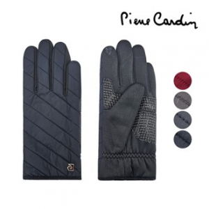 피에르가르뎅 남여 사선 패딩장갑