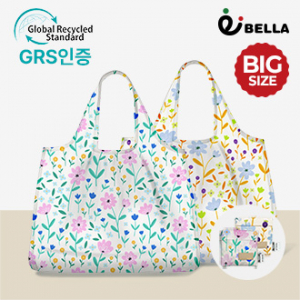 에코벨라 꽃무늬 접이식 폴딩 에코 장바구니