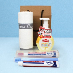 피에르가르뎅 타올+랩신 컬러체인징 핸드워시+덴티메이트 치약+부케가르니 미세모칫솔