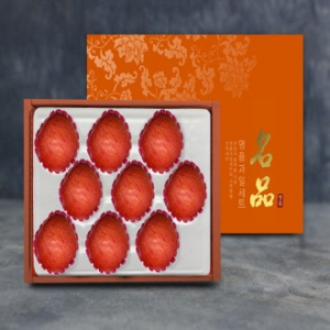 농장의 사과 선물세트 6호(사과 8~9과) 2kg 내외  (면세)