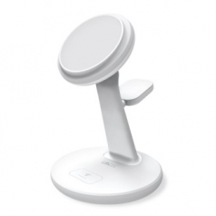 LAAON 워치 호환 15W 3in1 멀티 고속 무선 충전기 ITB-MWC06