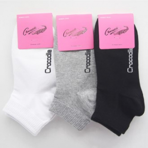 크로커다일 여자 남자 단목 양말