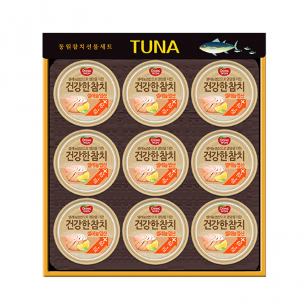 명절선물세트 동원 건강한 참치 호 9호 / 건강한참치 100g 9개  / 쇼핑백 동봉 / 박스단위 배송비 무료 #2