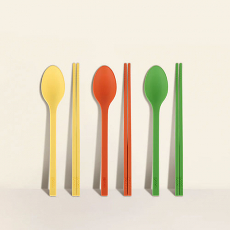 실리만 뉴트로 부드러운 실리콘 수저세트 #2