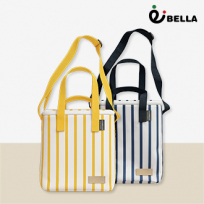 [에코벨라] 스트라이프 폴리 보온보냉백(소)