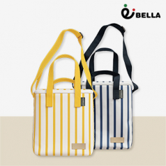 [에코벨라] 스트라이프 폴리 보온보냉백(소)